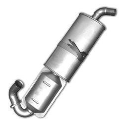 SMART FORTWO 0.7 01/04-01/07 Catalytic Converter BM91364H