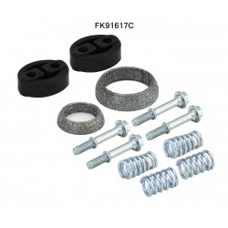 TOYOTA PRIUS 1.5 11/03-12/09 Catalytic Converter Fitting Kit FK91617C