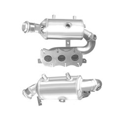 SMART FORFOUR 1.0 11/14 on Catalytic Converter BM92197H + FK92197C