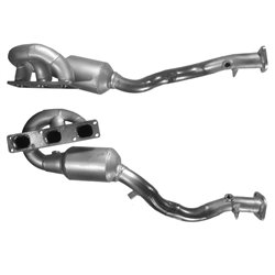 BMW X3 3.0 05/04 on Catalytic Converter BM91471H + FK91471C