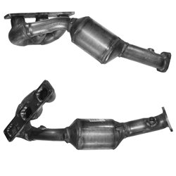 BMW X3 2.5 05/04 on Catalytic Converter BM91477H + FK91477C
