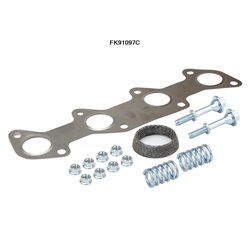 MERCEDES A190 1.9 06/99-08/04 Catalytic Converter BM91097H + FK91097C