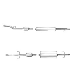 MERCEDES SPRINTER 2.1 04/00-05/06 Catalytic Converter BM80305H