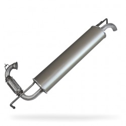 RENAULT TWINGO 0.9 09/14 on Rear Exhaust Box Silencer ERN1031