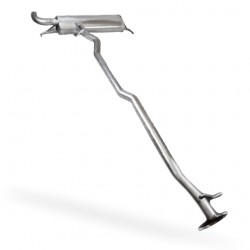 RENAULT KOLEOS 2.0 09/08 on Rear Exhaust Box Silencer ERN979