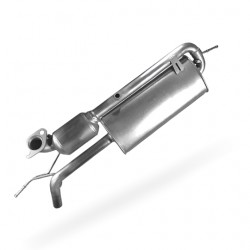 SMART FORTWO 1.0 01/07-12/10 Catalytic Converter BM91590H + FK91590C