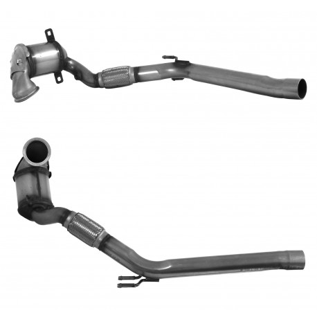 VOLKSWAGEN PASSAT 2.0 Catalytic Converter 02/15 on BM92099H + FK92099C