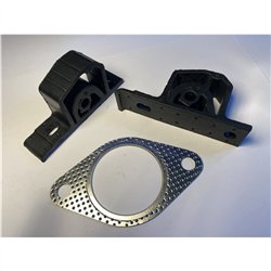 MINI ONE 1.6 04/01-05/09 Rear Exhaust Box Fitting Kit FCSM314 x 2 + FEG87