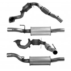 VOLKSWAGEN POLO 1.4 05/10-05/14 Catalytic Converter BM92093H + FK92093C