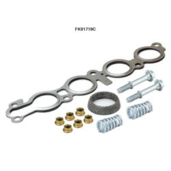 VAUXHALL AGILA 1.2 01/08-11/14 Catalytic Converter Fitting Kit FK91719C
