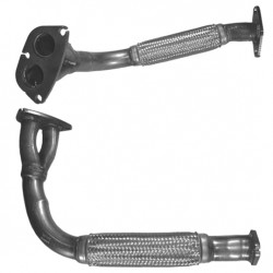 MAZDA 626 2.2 06/88-04/92 Front Pipe BM70483