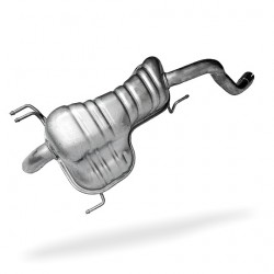 FIAT Doblo 2.0 02/10-12/18 Rear Exhaust Box Silencer EFT957P