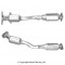 NISSAN JUKE 1.6 06/10-05/14 Catalytic Converter BM91751H + FK91751C