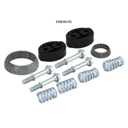 TOYOTA PRIUS 1.5 11/03-03/09 Catalytic Converter (Euro 4) BM91617H + FK91617C