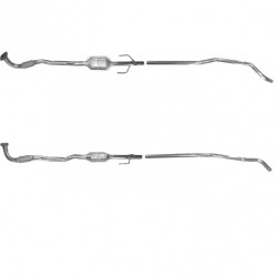 VAUXHALL CORSA 1.7 10/00-02/01 Catalytic Converter BM80410