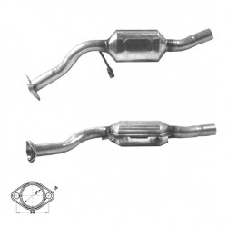 FORD FIESTA 1.3 05/91-12/92 Catalytic Converter BM90012H